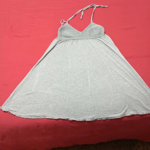 Zara dress gray like new size S