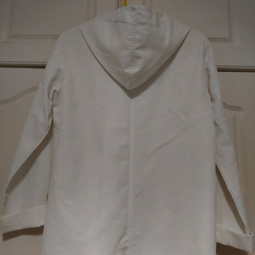 Spring women's jacket used, size medium, white