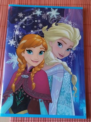 Frozen Elsa & Anna notebook new
