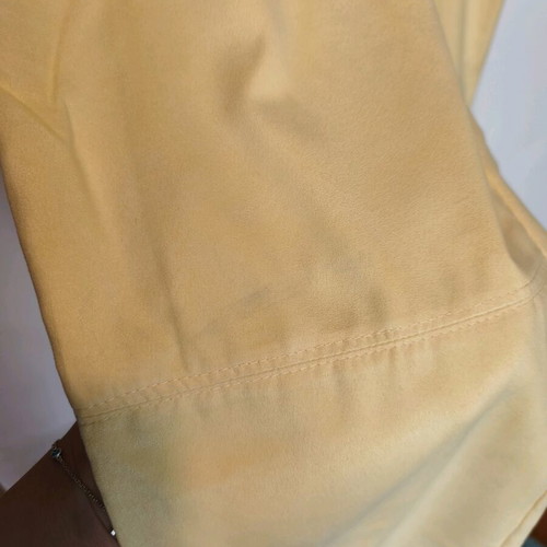 Women's spring pants used, yellow, size L