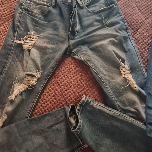 Τζιν ανδρικό σαν καινούργιο, μπλε, με υπέροχη φόρμα