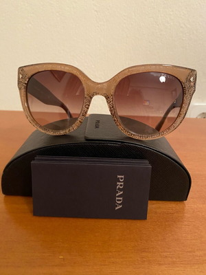 Prada sunglasses new, beige