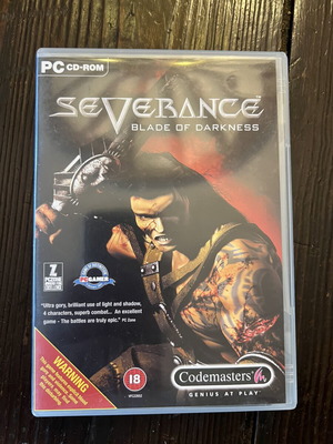 Severance Blade of Darkness PC game used, dark fantasy action