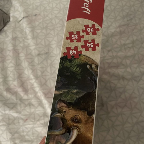 Trefl 4 in 1 Dinosaur Puzzle like new