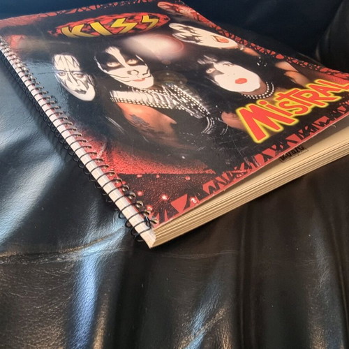 Kiss Mistral 100-Page Notebook like new