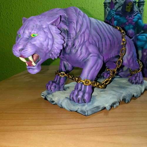 Skeletor set of 3 hand-painted decorative figures new