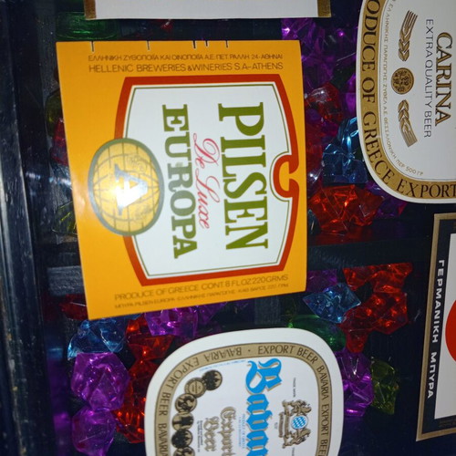 Vintage Beer Label Collection, 18 Pieces, Mint Condition