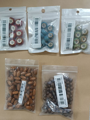 Wooden and stone beads new