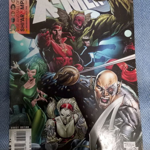 Uncanny X-Men Vol 1 #482 comic book
