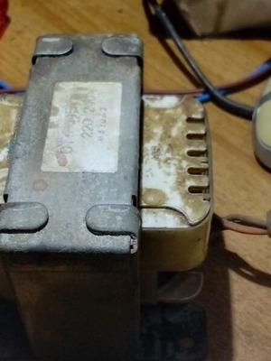 Transformer 40 VA used, input 220V output 9V and 32V