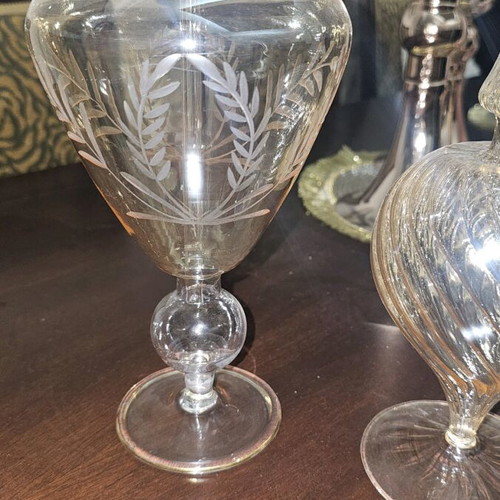 Decorative bottles like new, very beautiful and large