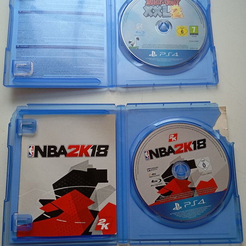 Asterix & Obelix XXL 2 and NBA 2K18 PS4 games used