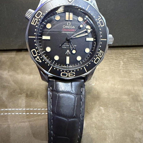 Omega Seamaster Diver James Bond Special Edition watch, 42mm titanium