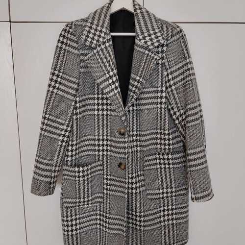 Tweed check coat jacket like new, small medium