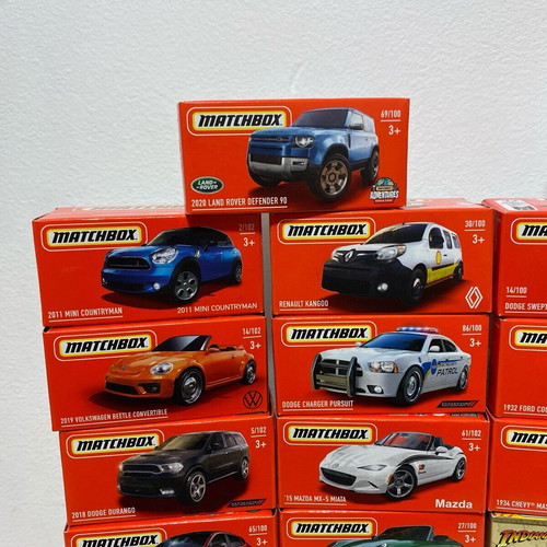Matchbox car collection new, 30 pieces with boxes