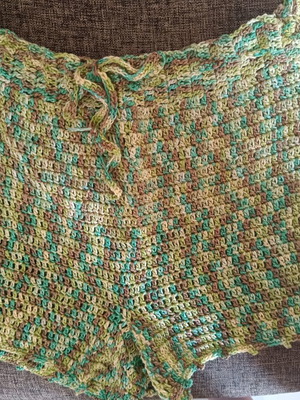 Handmade summer shorts very elastic, size L