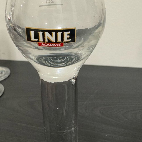 Glasses for ouzo or aperitif like new, set of 2