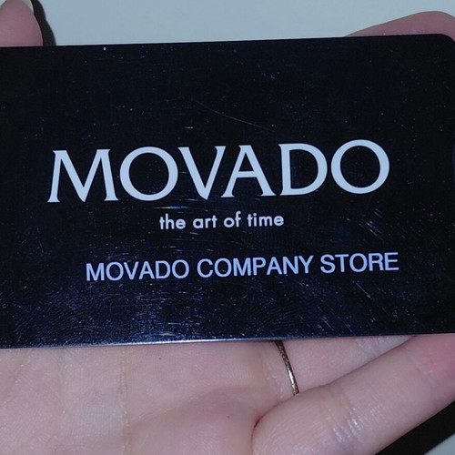 Movado Museum wristwatch, two-tone, black dial