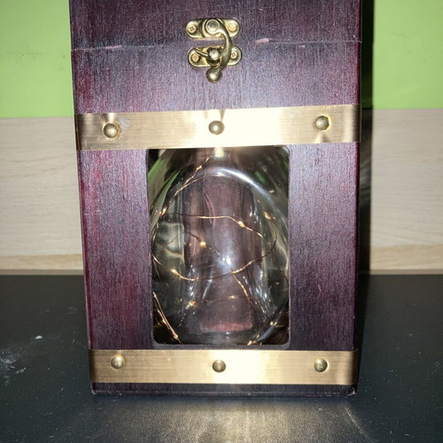 Dimple bottle lamp in original box