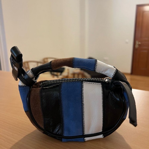 By Far leather mini bag new, multicolor handheld