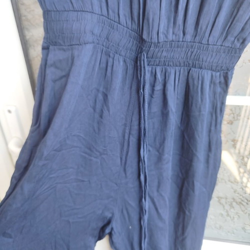 Jumpsuit Secret blue like new, modal fabric