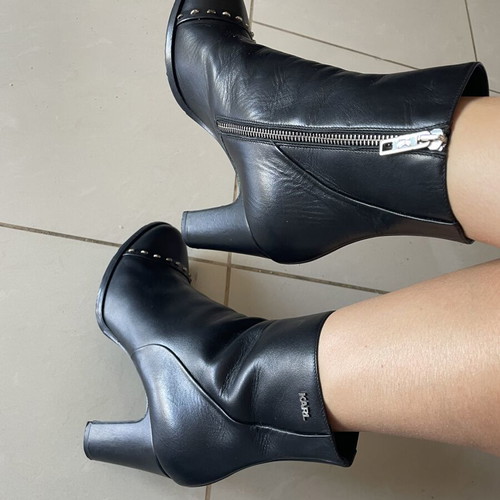 Karl Lagerfeld ankle boots, black, size 40