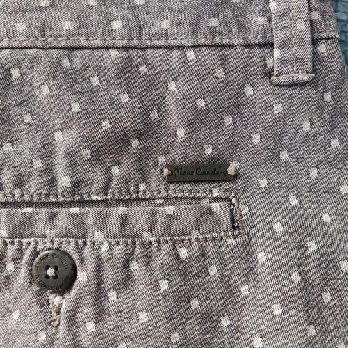 Pierre Cardin men's shorts size 34 like new, white and gray