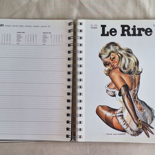 Taschen 2007 Girly Magazines vintage diary