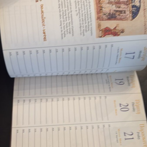 Calendar 2003 by Ioannis Skylitzis new, synopsis of stories