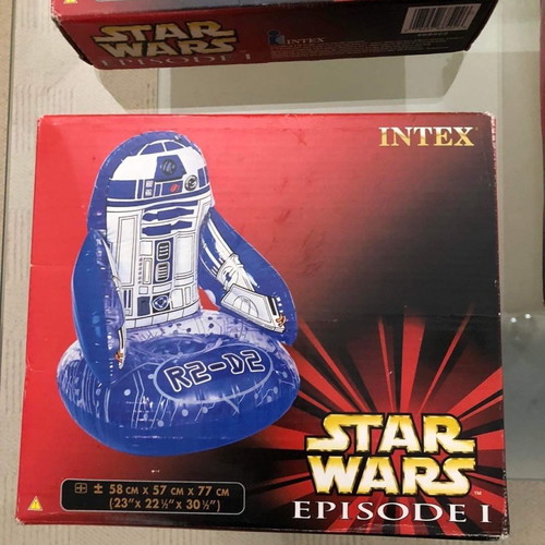 Star Wars R2-D2 inflatable chair Episode I new 1999