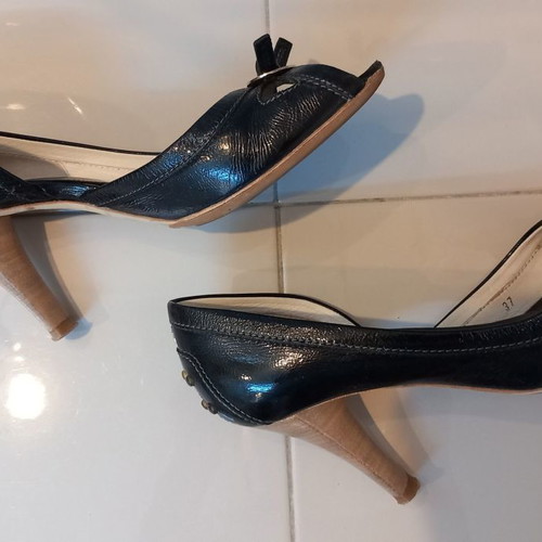 Tod's black pumps used, size 37