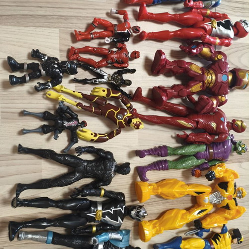 Hero action figure collection