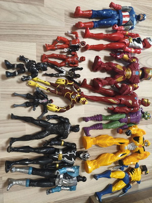 Hero action figure collection