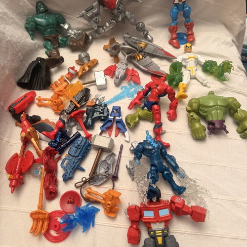 Hasbro Marvel superhero toys used, job lot 2014