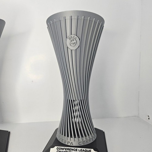 Euroleague 2026 and Conference League 2024 Trophy Set new with base