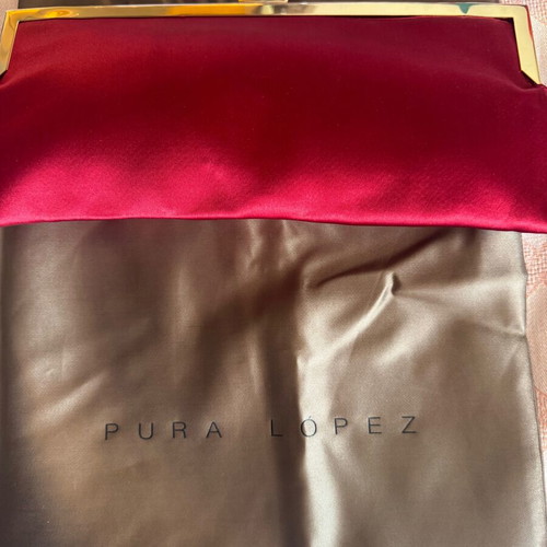 Pura Lopez hand bag new pink