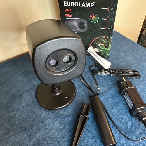 Eurolamp Laser Projector IP44 Red Green New with Box