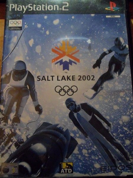  PS2 Game -SALT LAKE 2002