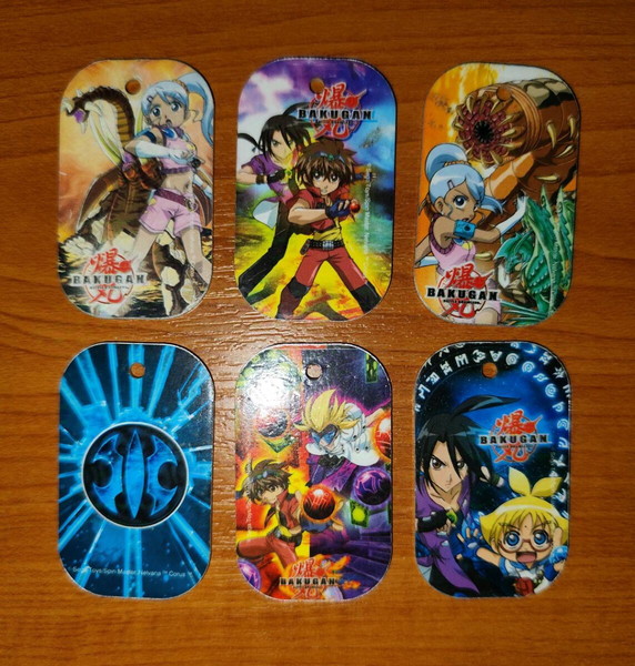 Bakugan Metal Tags (Τάπες)