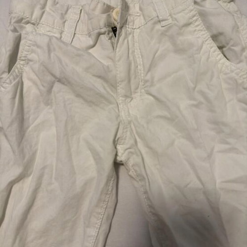 Benetton bermuda shorts for 4-year-old boy, white and green