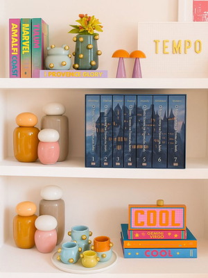 Συλλεκτική κασετίνα Χάρι Πότερ 1-7 με 7 βιβλία σε εξαιρετική κατάσταση