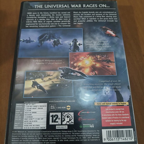 Genesis Rising The Genetic Empire Has Been Born PC game used