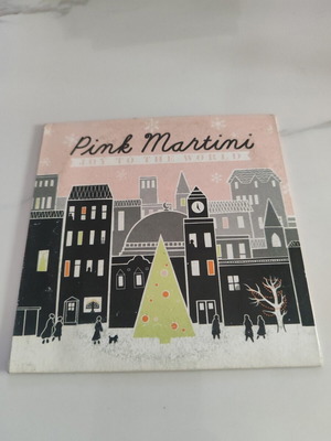 Pink Martini Joy to the World CD σαν καινούργιο, εορταστική μουσική