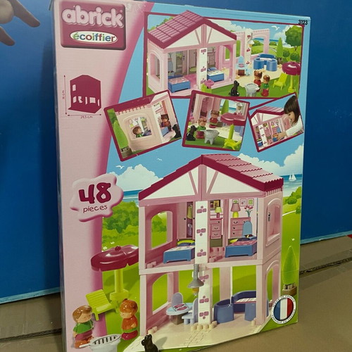 Ecoiffier Abrick Villa constructor new, 57 pieces