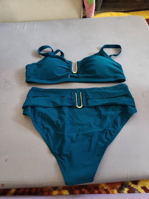 Women's bikini swimsuit new, size XL, turquoise