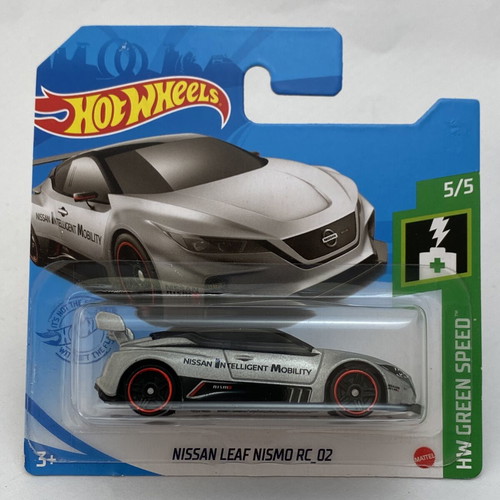 Nissan Leaf Nismo RC_02 silver Hot Wheels car
