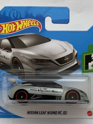 Nissan Leaf Nismo RC_02 silver Hot Wheels car