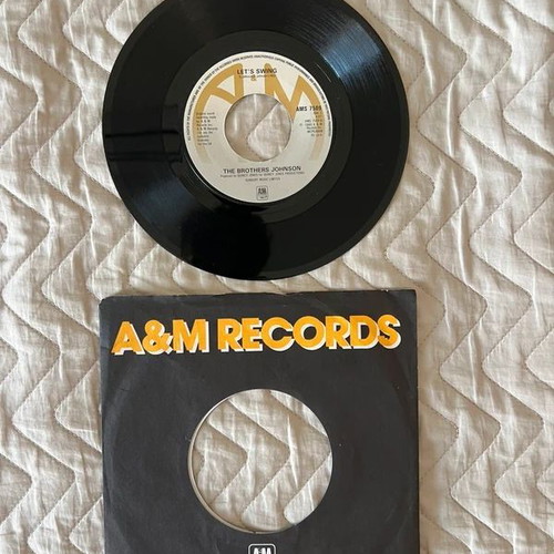 The Brothers Johnson Stomp! / Let’s Swing 7" 45rpm vinyl single like new
