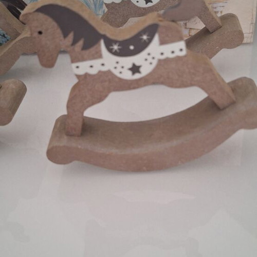 Rocking Horses pack of 4, new, one missing tail