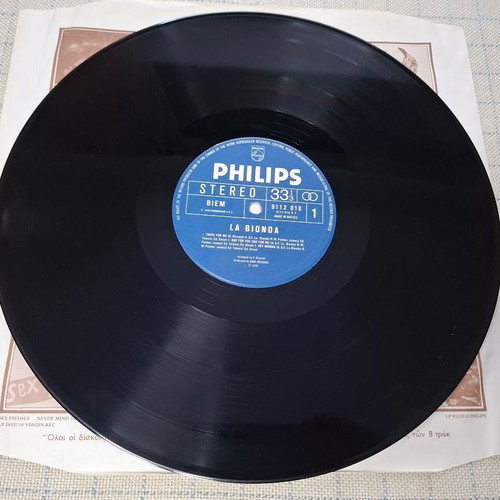 La Bionda LP used, electronic music